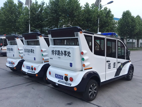 森源鸿马电动巡逻车助力构建和谐郑东新区(图5)