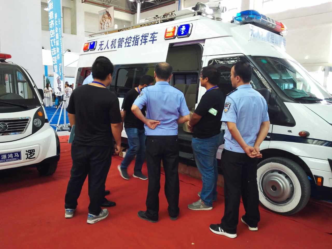 森源鸿马携3款警务车亮相2017新疆安防展(图4) 森源鸿马携3款警务车亮相2017新疆安防展(图4)