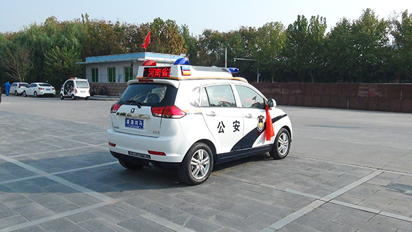 巡逻全覆盖  让城市更美好||河南固始县SUV电动巡逻车发车(图4)