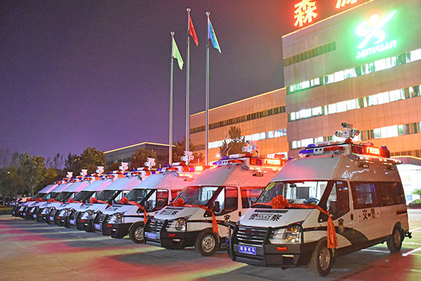 广州缉查布控车“新利器”-特种改装警车发车仪式(图2)