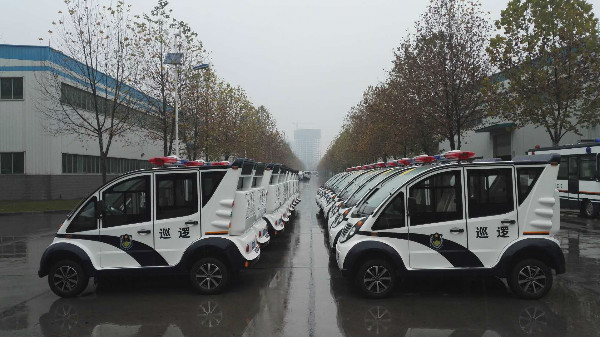 山东龙口市通过公安部警采中心采购20台电动巡逻车(图3)