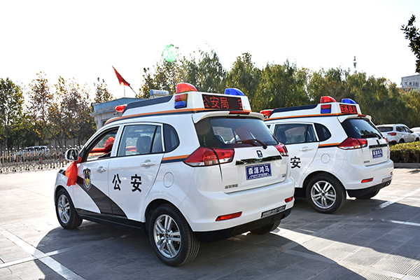 安徽岳西县SUV电动巡逻车发车(图5)