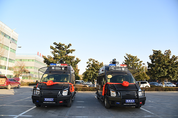 安徽阜阳市公安局通过公安部警采中心采购反恐处突车(图1)