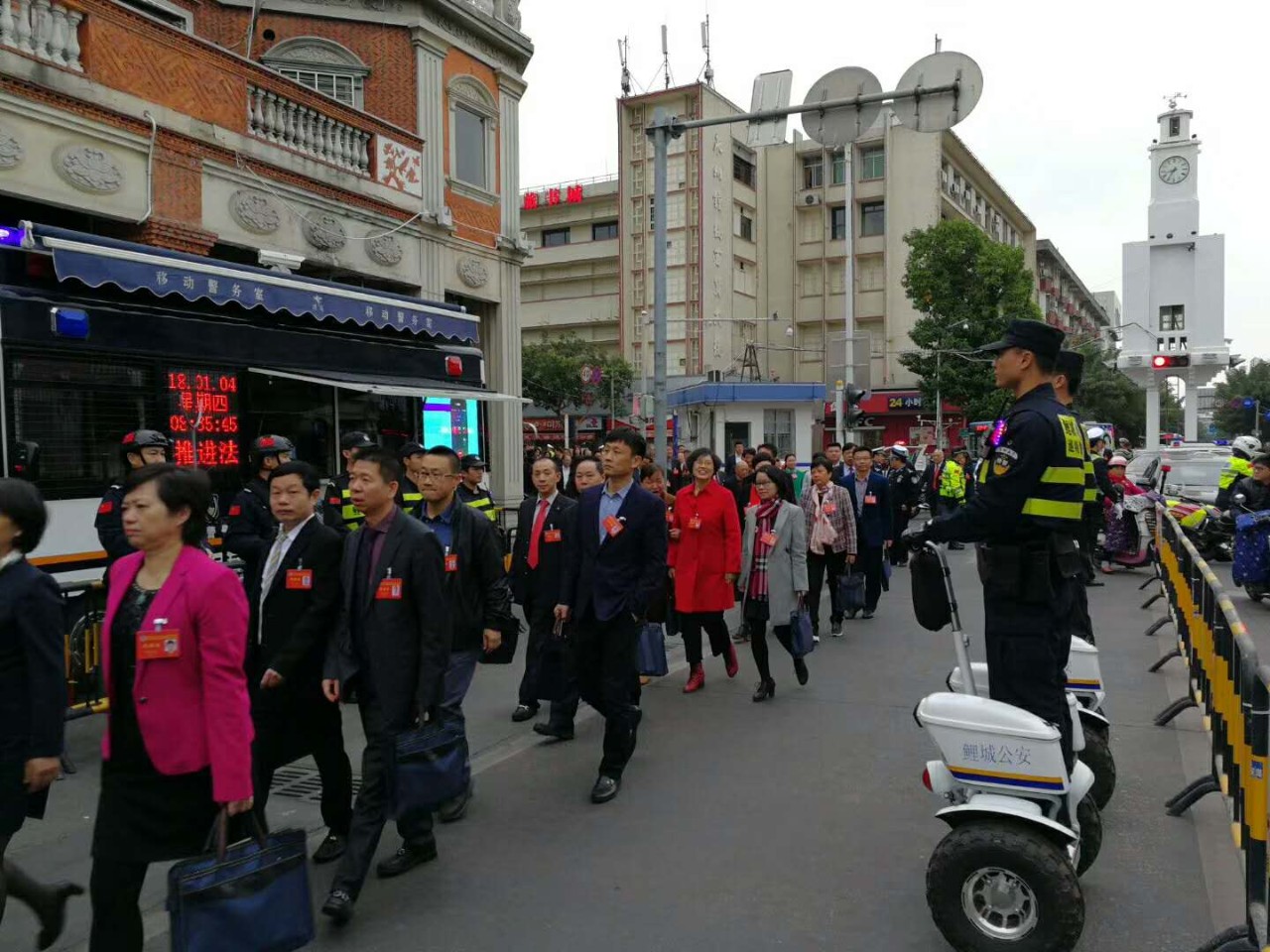 【福建泉州】鲤城公安分局圆满完成市“两会”安保任务(图6) 【福建泉州】鲤城公安分局圆满完成市“两会”安保任务(图6)