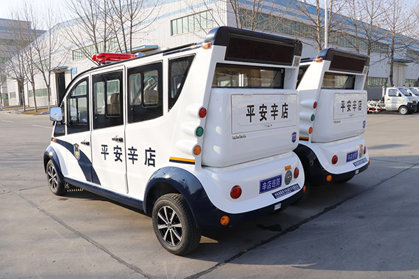 河南新郑市电动巡逻车发车 提升辖区治安防控能力(图4)