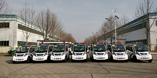 安徽淮南市通过公安部警采中心采购7台电动巡逻车(图1)
