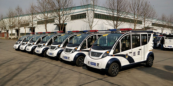 安徽淮南市通过公安部警采中心采购7台电动巡逻车(图2)