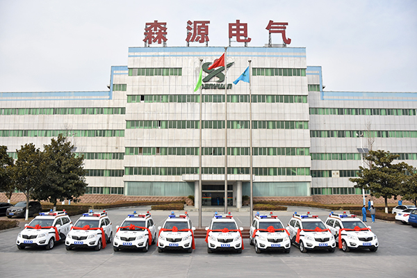 山东济宁通过公安部警采中心采购8台SUV电动巡逻车(图1)