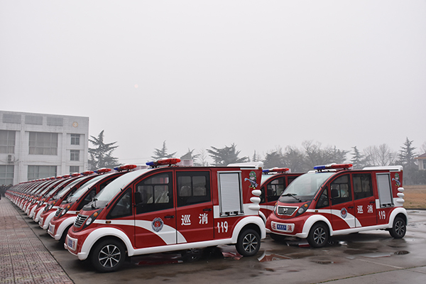 体积小  威力大——郑州50台微型消防站上岗(图22)