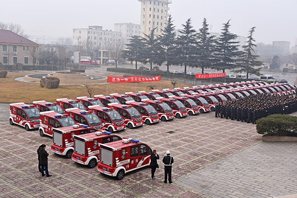 中原网“50辆巡消车“入驻”巡防队，走街串巷搞定初期火情”(图4)
