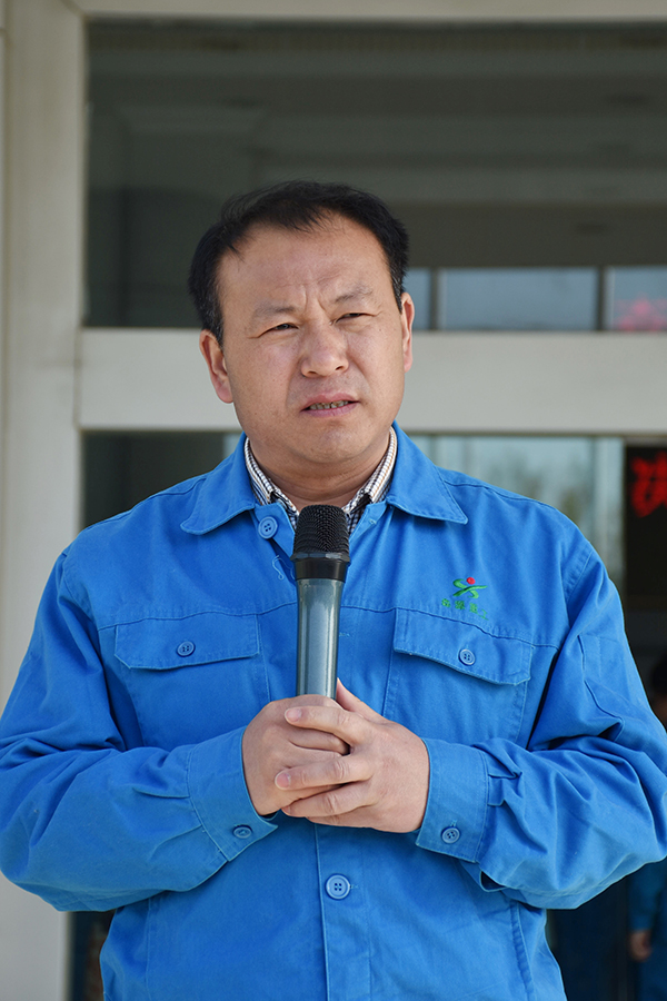 公司是船 我是船员||森源鸿马第二季度动员大会隆重举行(图3)