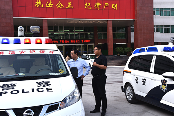 网格化布警 全时空巡逻——河南省公安机关警用多功能巡逻车省内巡展试用(图3)