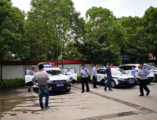 网格化布警 全时空巡逻——河南省公安机关警用多功能巡逻车省内巡展试用(图13)