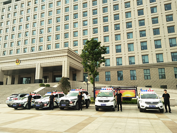网格化布警 全时空巡逻——河南省公安机关警用多功能巡逻车省内巡展试用(图15)