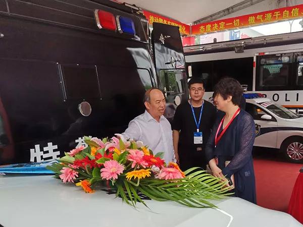 展智能装备风采 助力智慧警务第一线 // 森源鸿马聚焦警务新时代参展第九届中(图5)