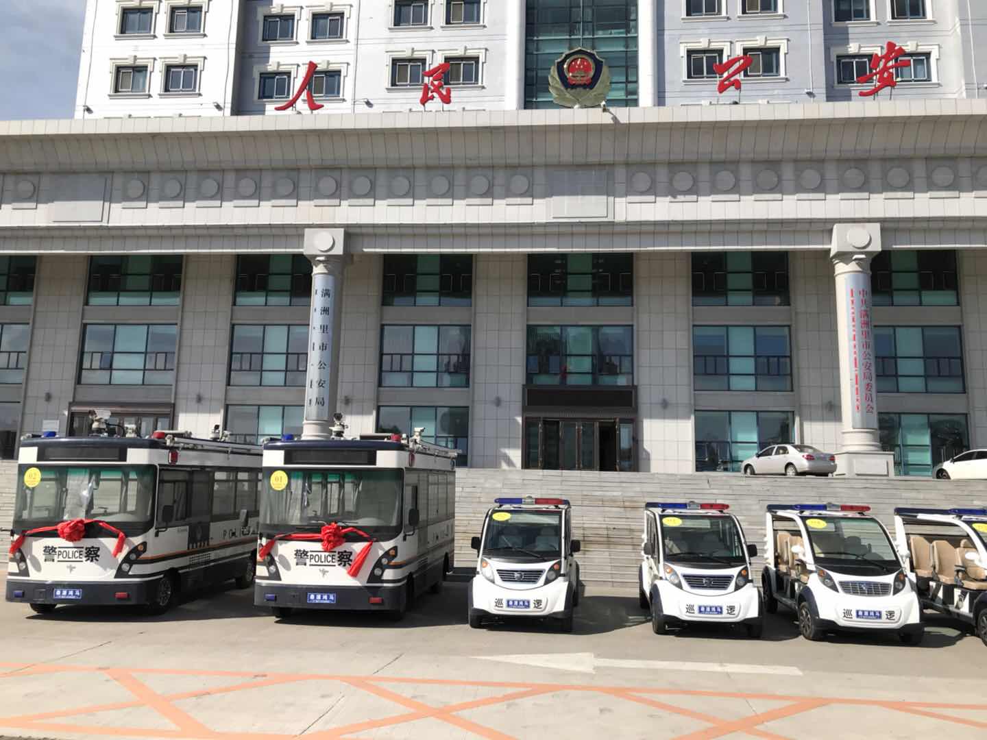 打造立体化巡防体系||内蒙古满洲里市公安局执法车辆列装上岗(图1) 打造立体化巡防体系||内蒙古满洲里市公安局执法车辆列装上岗(图1)