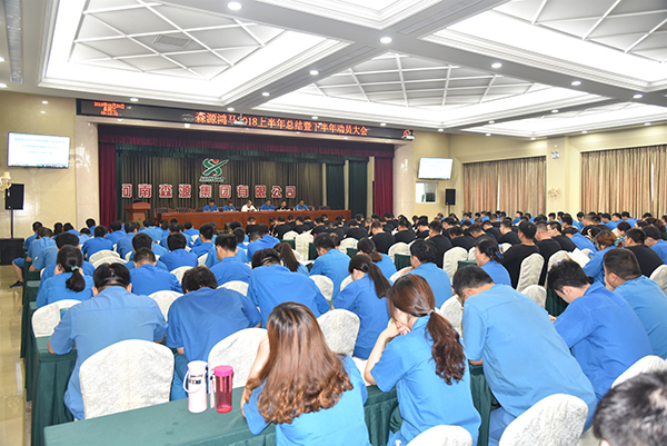 森源鸿马2018上半年总结暨下半年动员大会隆重召开(图5)