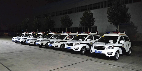 河南鄢陵县公安局通过公安部警采中心采购7台SUV电动巡逻车(图2)