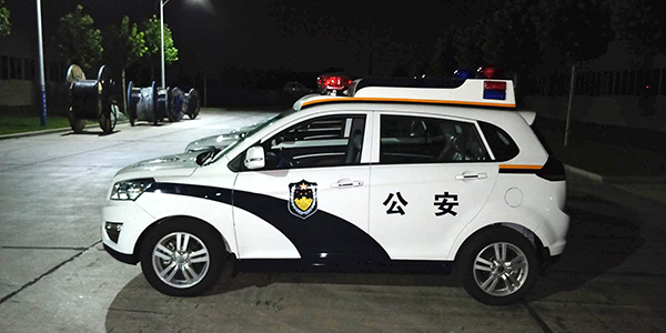 河南鄢陵县公安局通过公安部警采中心采购7台SUV电动巡逻车(图3)