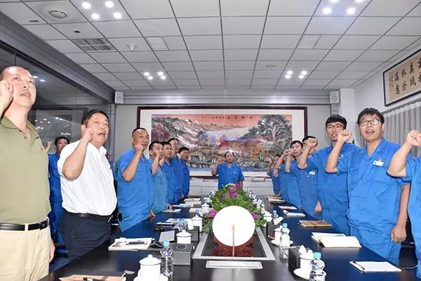 “不忘初心跟党走 牢记使命做贡献”——森源鸿马举行庆“七一”学习交流活(图4)