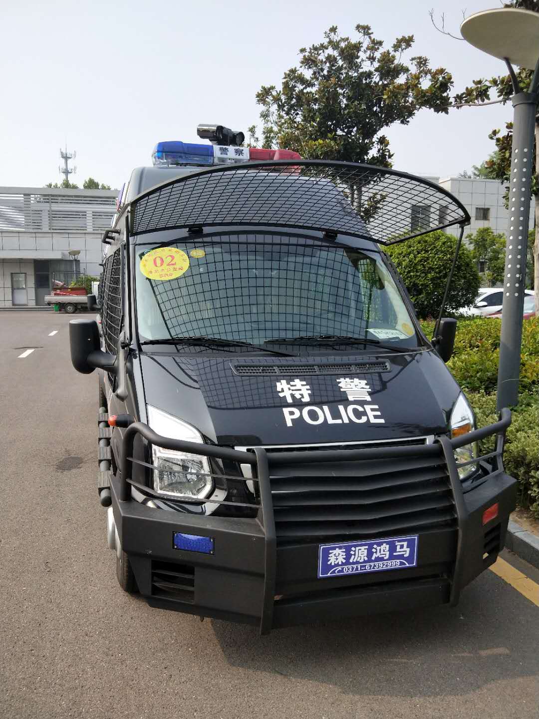 忠诚铁卫||安徽淮北市防暴运兵车列装上岗(图2)