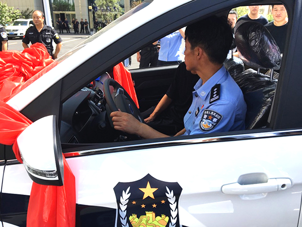 湖北云梦县公安局电动巡逻车·移动警务平台发车仪式顺利举行(图5)