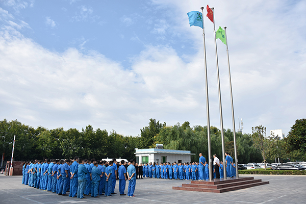 告别八月的坚守，迎接九月的挑战——森源鸿马月度总结大会(图3)
