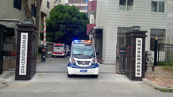 福建泉州：配备执法车辆   助推食药监管(图1)