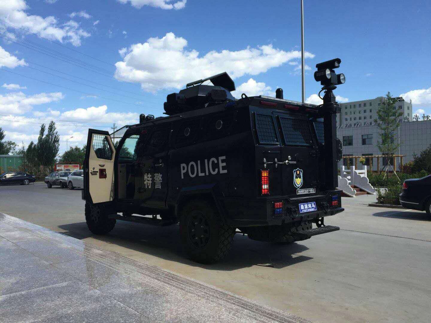 蓝天下的警察蓝(图2)