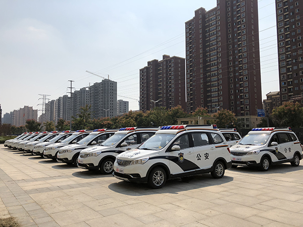 织密巡逻防控网络  增强治安防控力量——涡阳县公安局举行警用巡逻车发放仪(图6)