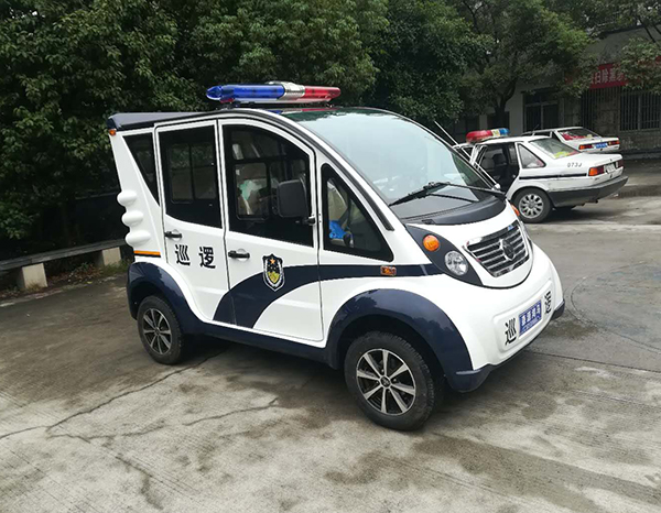 江西南昌采购的电动巡逻车列装上岗(图1)