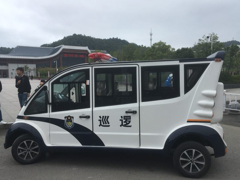 贵州省贵阳市电动巡逻车列装上岗(图3)
