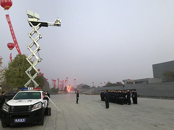 无人机相控阵雷达低空防御车助力2018中国·商丘第七届国际华商节安保(图2)