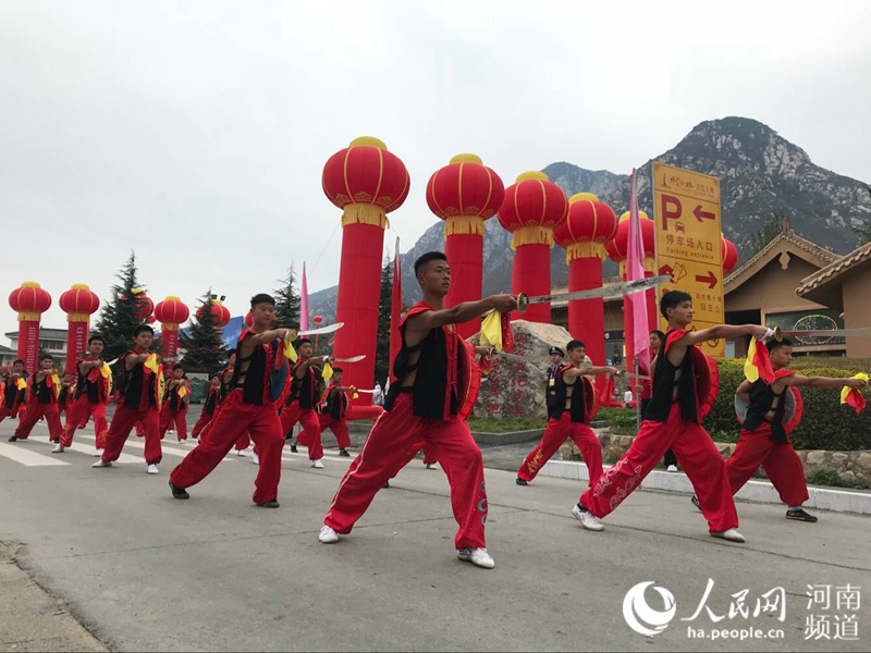 第十二届中国少林武术节隆重开幕—森源鸿马移动指挥方舱全程护航(图4)