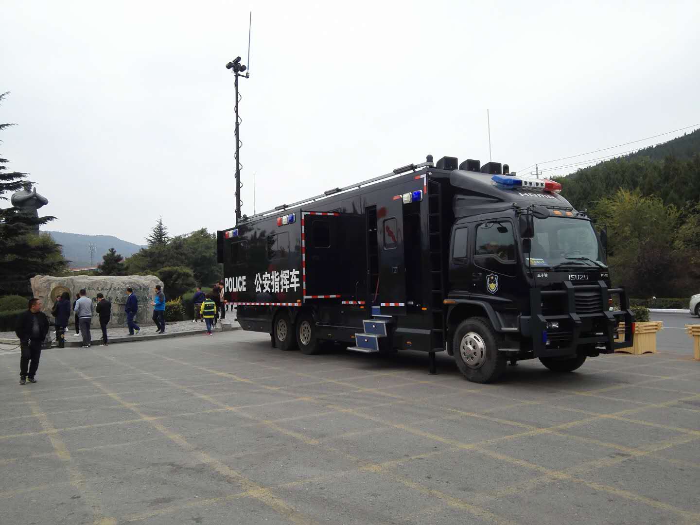 第十二届中国少林武术节隆重开幕—森源鸿马移动指挥方舱全程护航(图6)