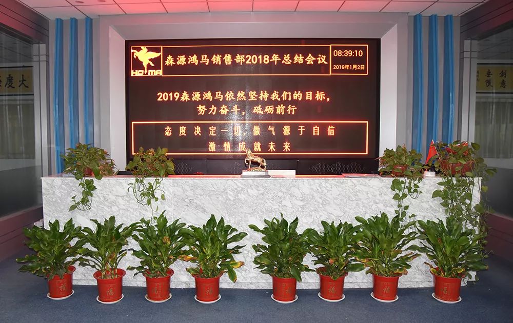 蓄势待发 筑梦远航——2019森源鸿马坚持目标 努力奋斗 砥砺前行(图2)