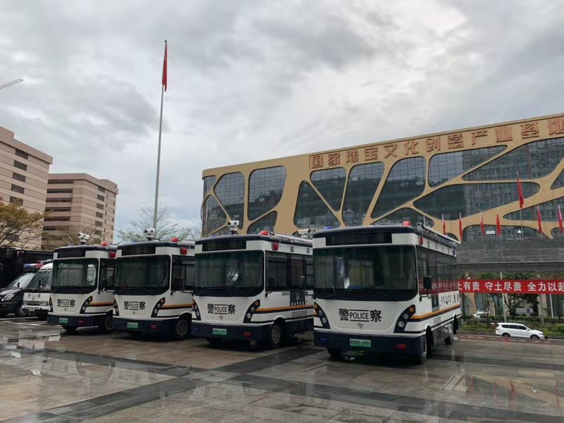 广东深圳移动警务室列装上岗(图1)