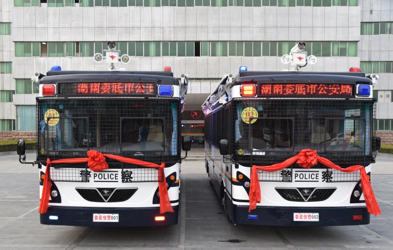 湖南娄底市移动警务工作站向“城市快警”报到(图2)