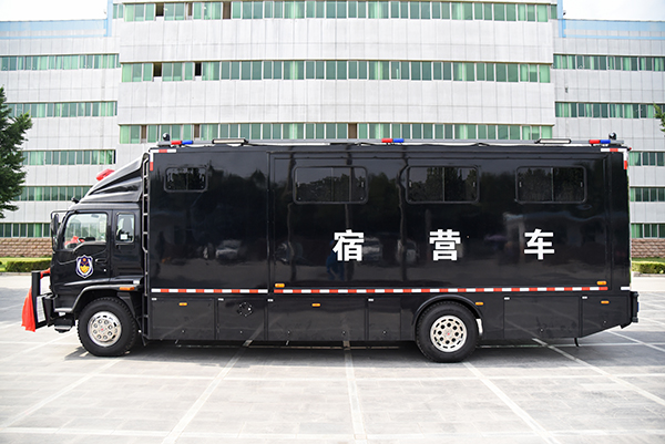 运兵宿营  一车多用——广西柳州通过公安部警采中心采购多功能宿营车(图3)