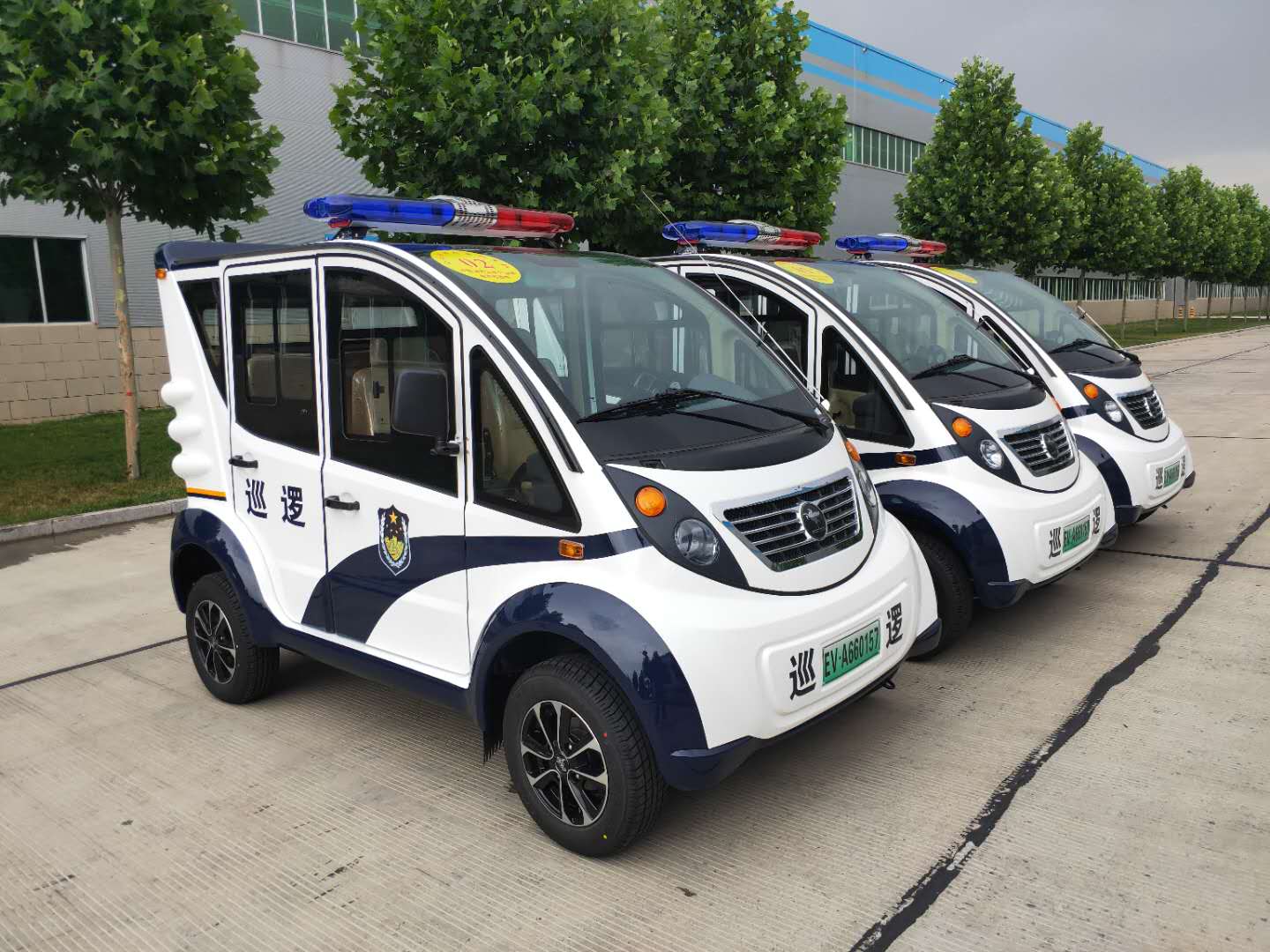 鸿马电动巡逻车服务全国公安系统部分汇总(图39)