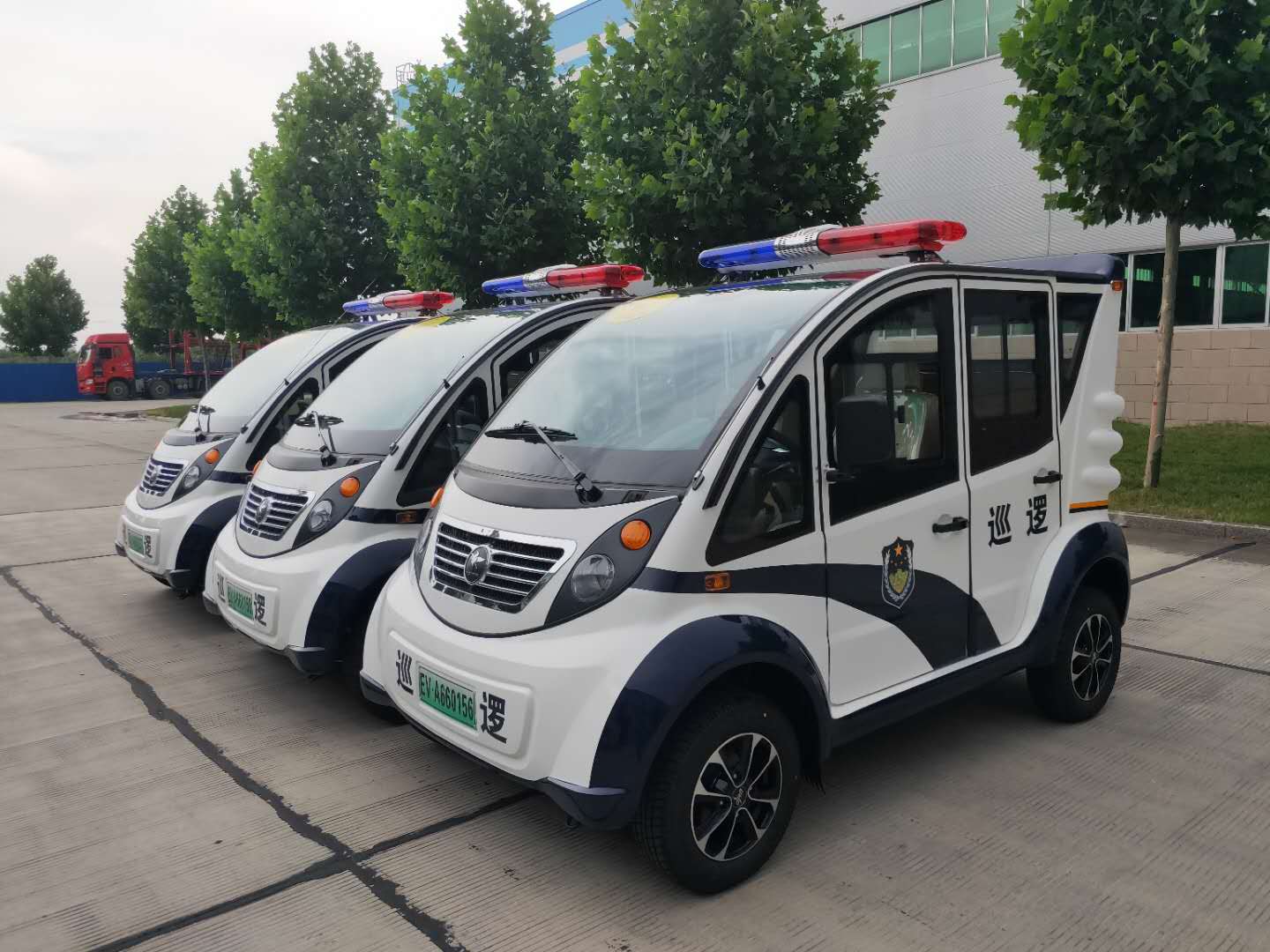 鸿马电动巡逻车服务全国公安系统部分汇总(图40)