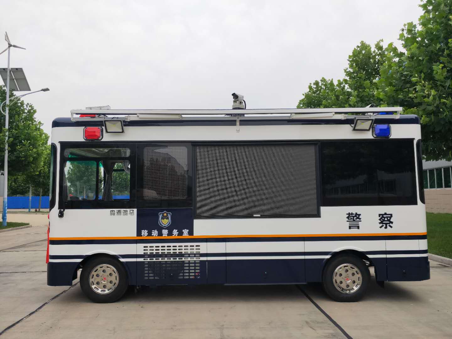 安保全方位 服务零距离—陕西铜川采购移动警务室(图3)
