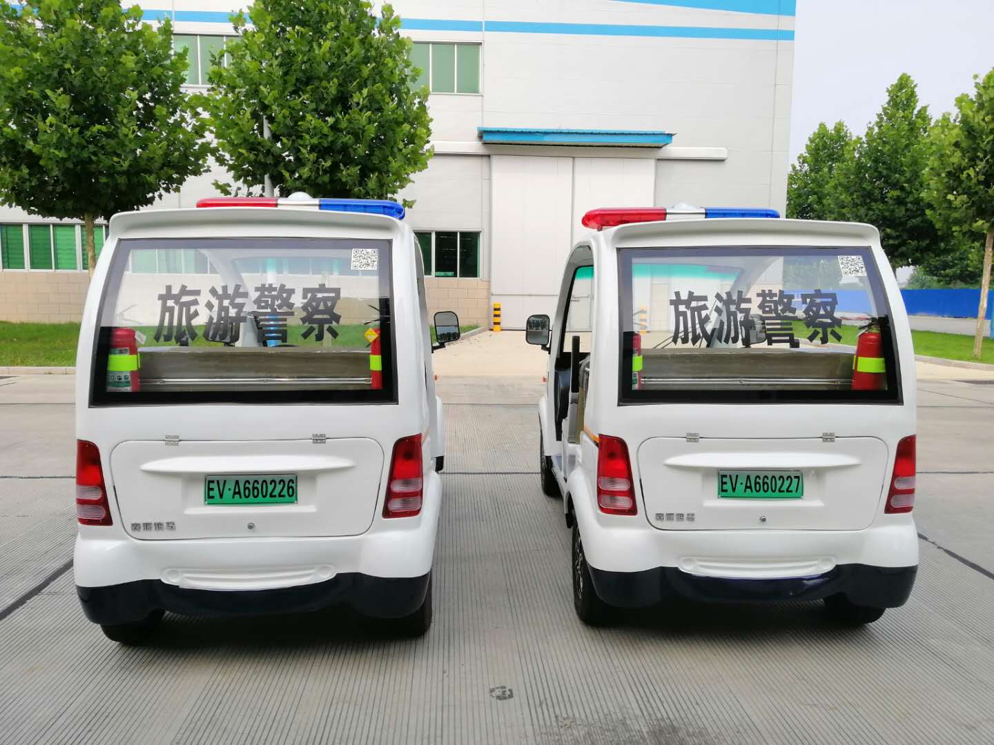 鸿马电动巡逻车服务全国公安系统部分汇总(图24)