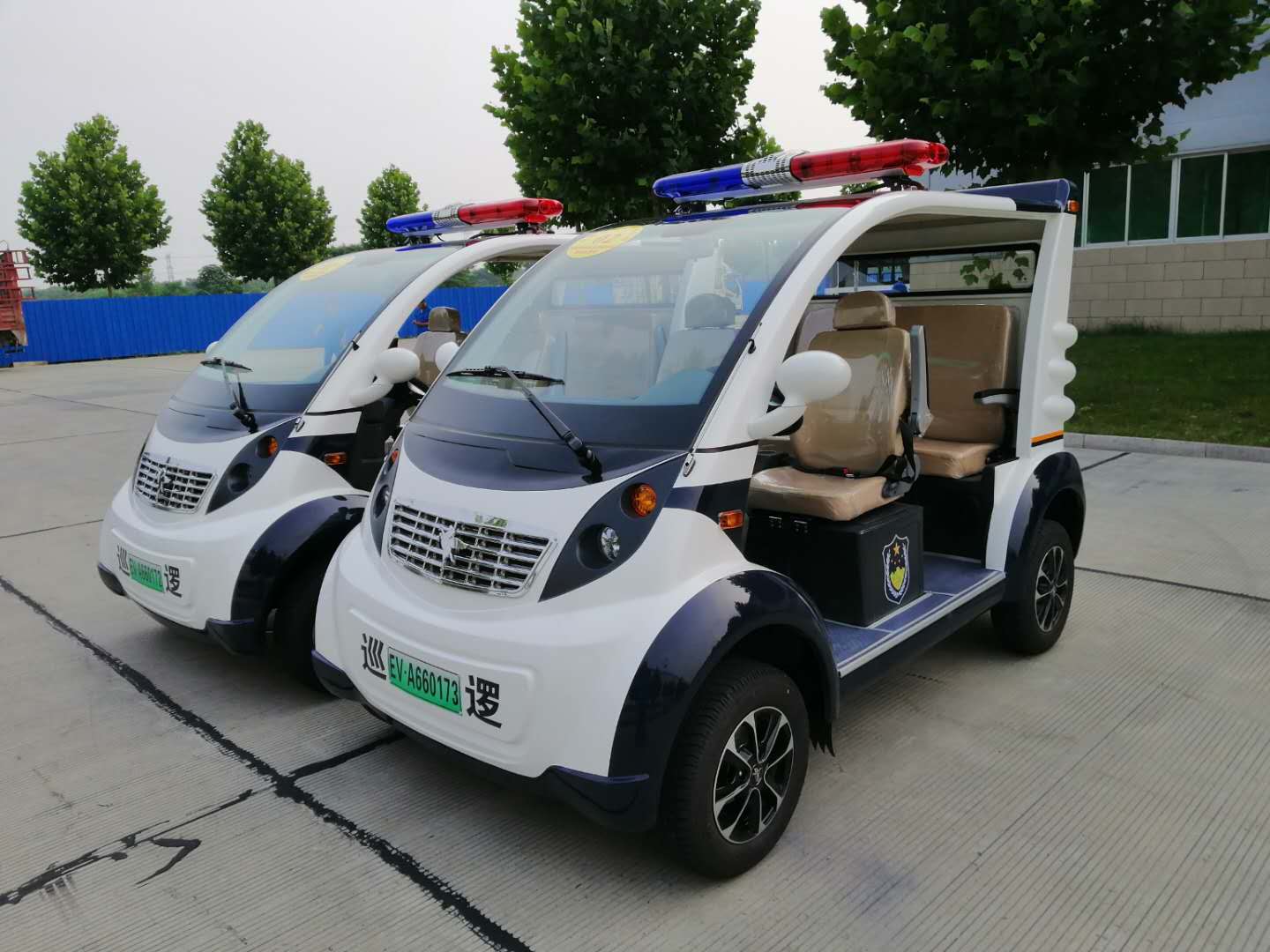 鸿马电动巡逻车服务全国公安系统部分汇总(图16)