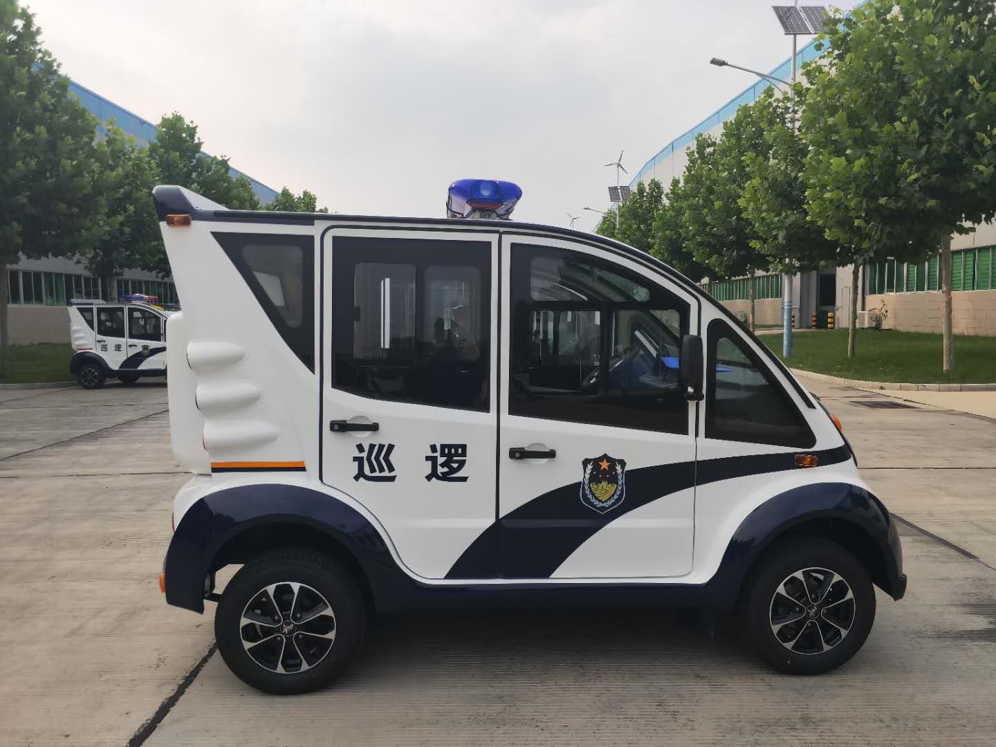 维护治安  服务群众||山西晋城采购电动巡逻车(图3)