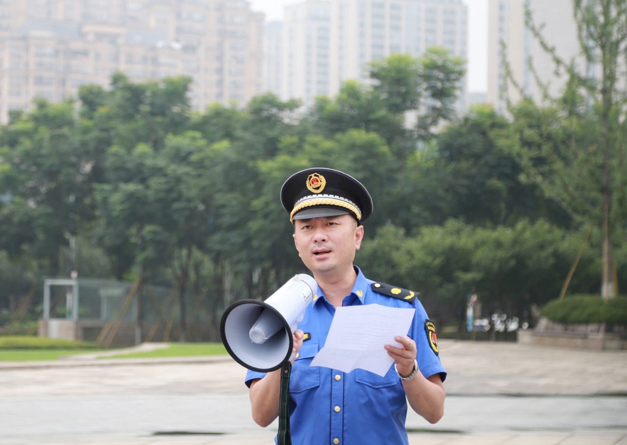 温州||城市精细化管理 瓯海执法这样誓师...(图3)