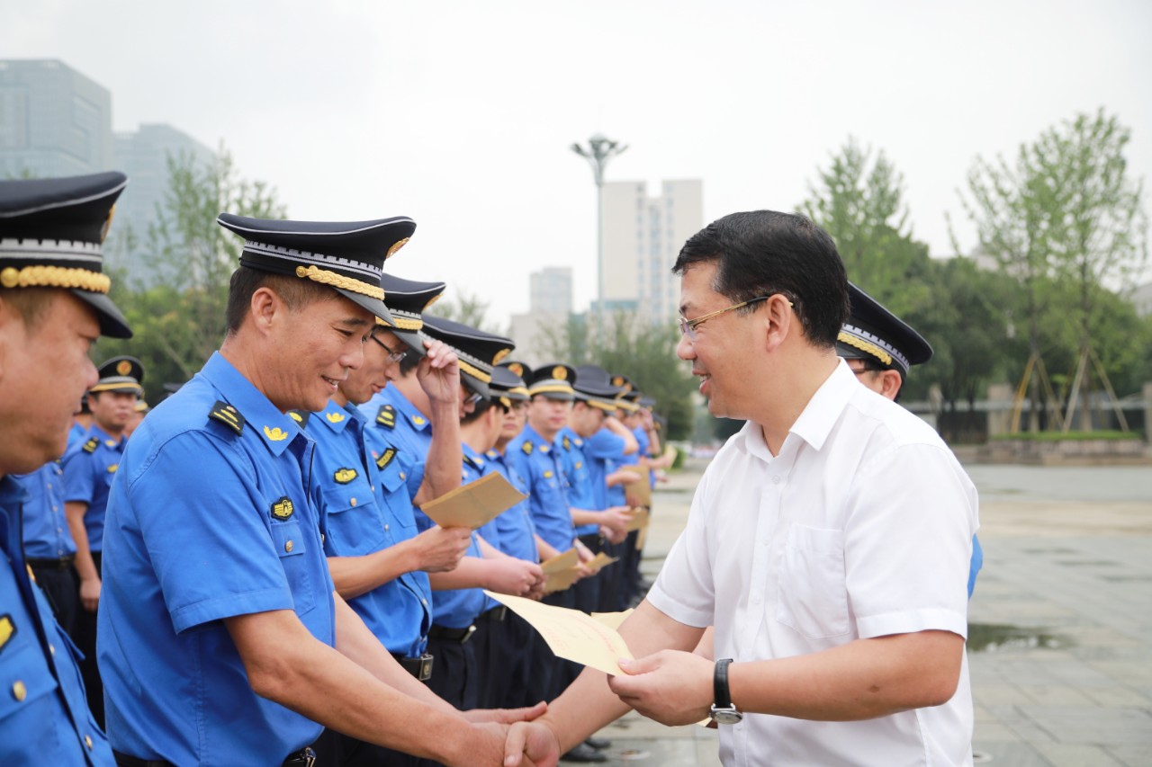 温州||城市精细化管理 瓯海执法这样誓师...(图5)