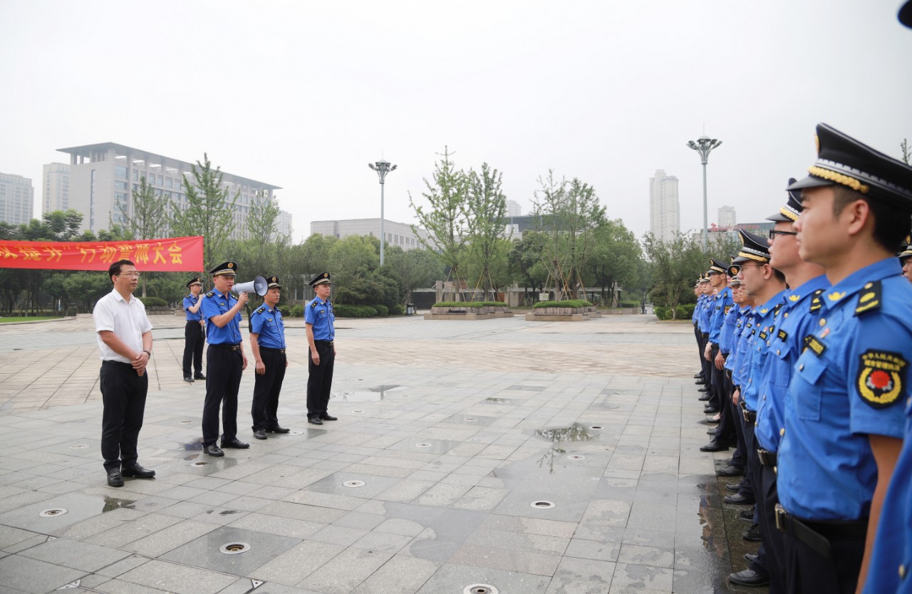 温州||城市精细化管理 瓯海执法这样誓师...(图7)