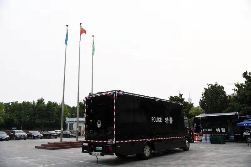 鸿马特种警用装备运输车服务全国公安系统汇总(图8)
