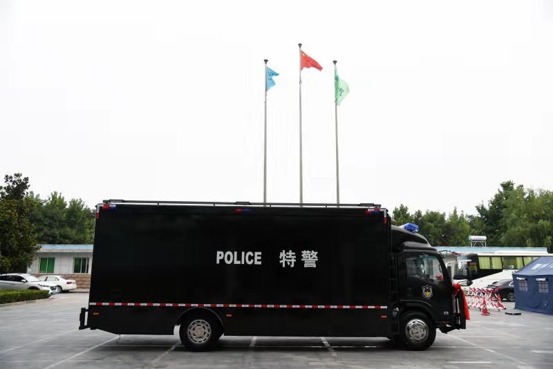 鸿马特种警用装备运输车服务全国公安系统汇总(图7)